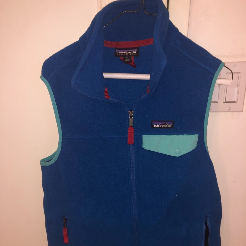 Patagonia synchilla fleece vest